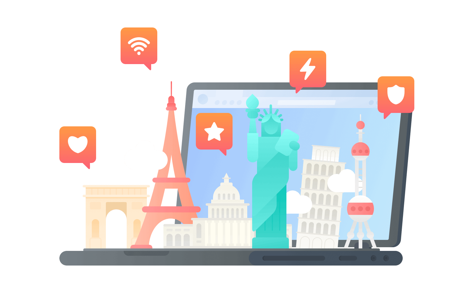 在米西太平洋群岛连接到中国vpn - 返华APP